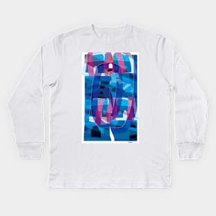 Blue Thicket Kids Long Sleeve T-Shirt